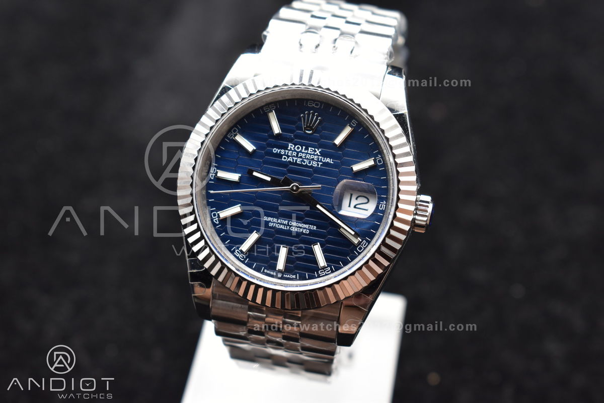 DateJust 41 SS BPF 316L Steel Stick Markers on Jubilee Bracelet A2813 V2